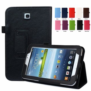 เคสหนังสำหรับ Samsung Galaxy Tab 7.0 SM-T 210 T 211 T 213