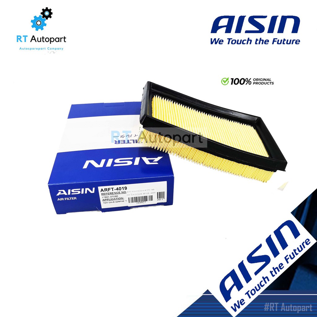 Aisin กรองอากาศ Toyota CH-R เครื่อง 2ZR-FXE Altis ปี18-23 Cross 1.8 2ZR-FXE **Hybrid** / กรองอากาศ C