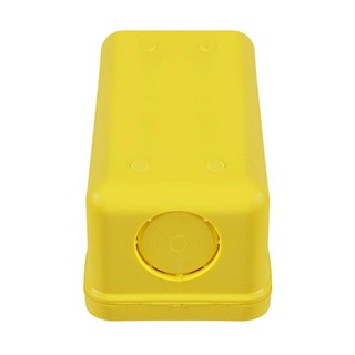 Junction box JUNCTION BOX ELEKTRA 2X4” YELLOW Conduit, accessories Electrical work กล่องพักสายไฟ กล่องพักสาย ELEKTRA 2x4