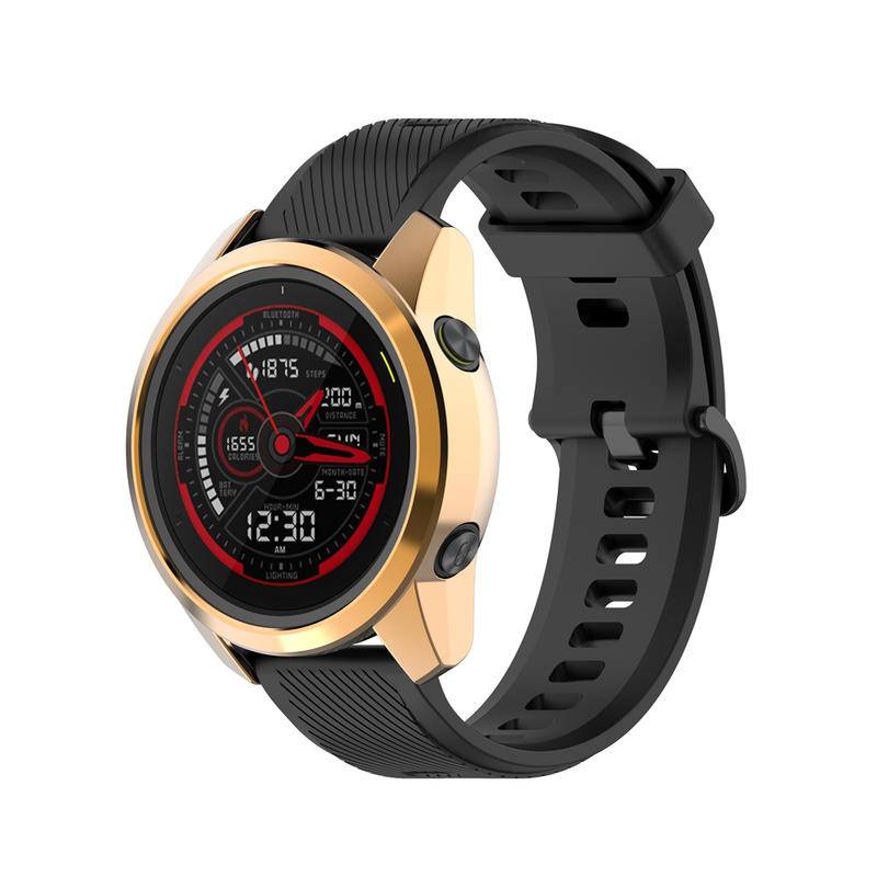 เคสนาฬิกาข้อมือ TPU ชุบ สําหรับ Garmin Forerunner 745 1 ชิ้น