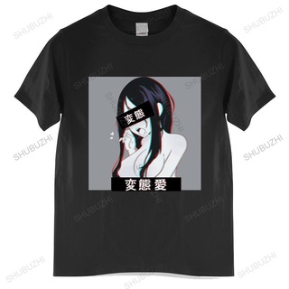 เสื้อยืดผ้าฝ้ายพรีเมี่ยม เสื้อยืดผ้าฝ้าย พิมพ์ลาย Lewd Hentai สไตล์ญี่ปุ่น แฟชั่นฤดูร้อน สําหรับผู้ชาย