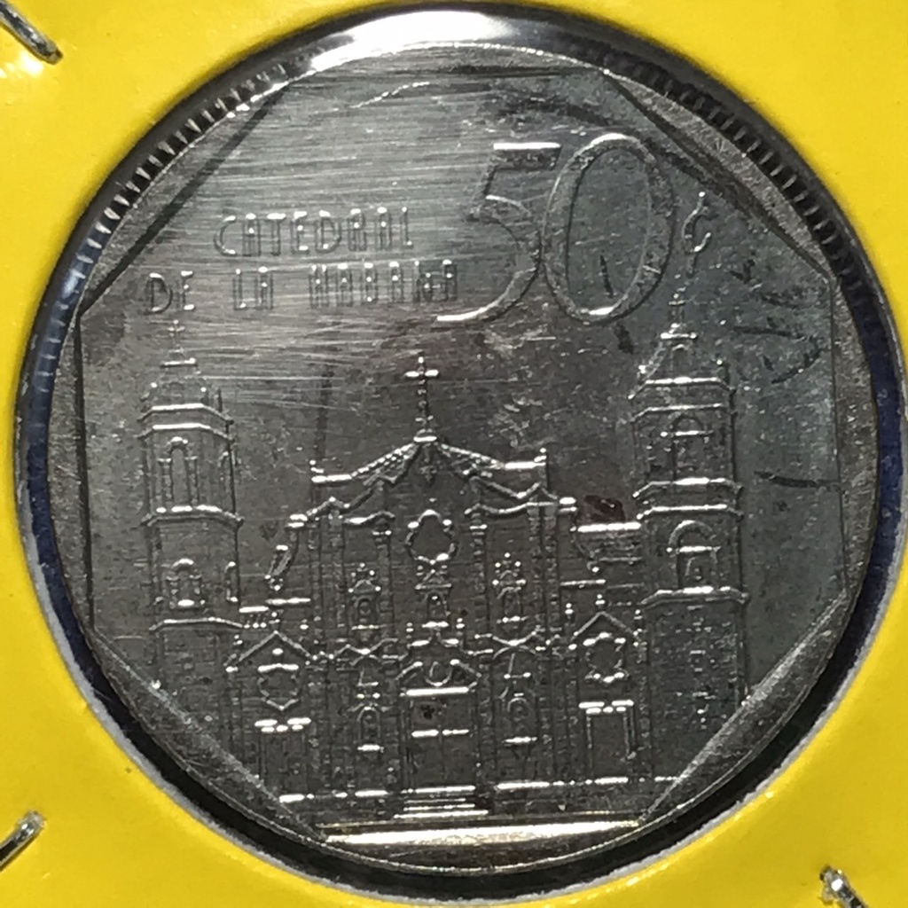 No.60741 ปี1994 คิวบา 50 CENTAVOS เหรียญสะสม เหรียญต่างประเทศ เหรียญเก่า หายาก ราคาถูก