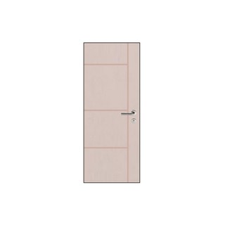 ประตูภายนอก UPVC PARAZZO PUV03 80 x 200 ซม. ชมพูทอง | PARAZZO | UPVC DOOR PUV 03 PG. ประตูไวนิลสังเคราะห์ ประตูไวนิลสังเ