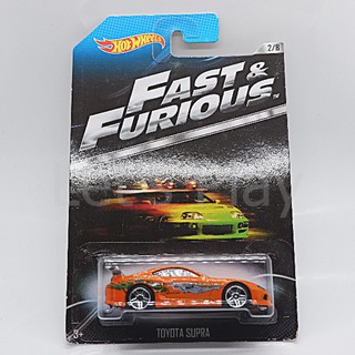 รถเหล็ก Hot wheels TOYOTA SUPRA  Fast&amp;Furious หางเทา (ib17)