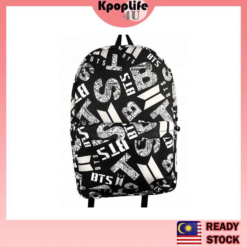 KPOP กระเป๋าเป้สะพายหลังนักเรียนกระเป๋านักเรียน Kpop Student School Army Bag กระเป๋าเดินทาง Beg Scho