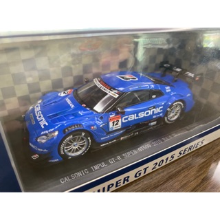 โมเดลรถแข่ง EBBRO แท้ CALSONIC IMPUL GT-R SUPER GT500 2015 Rd.1 Okayama No.12