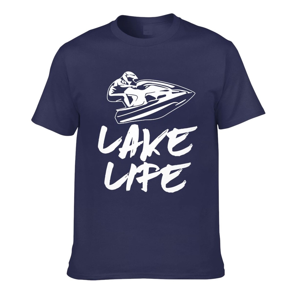 Jet Ski Lake Life สําหรับชุดกีฬาเสื้อยืดแขนสั้นผู้ชาย