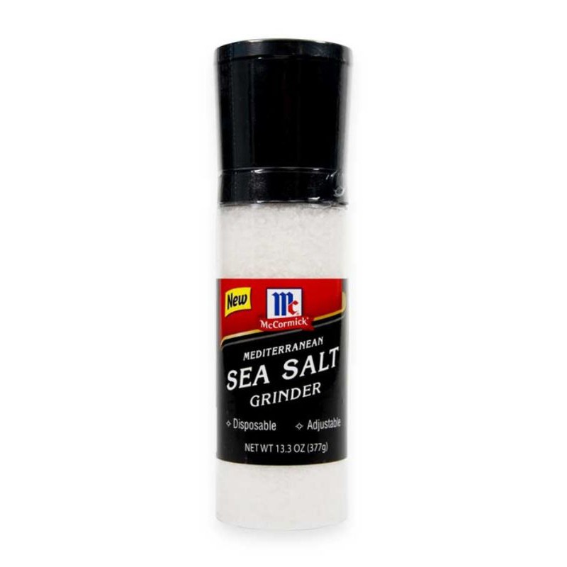 เกลือทะเล พร้อมฝาบด แมคคอร์มิค 377 กรัม Mccormick Sea Salt