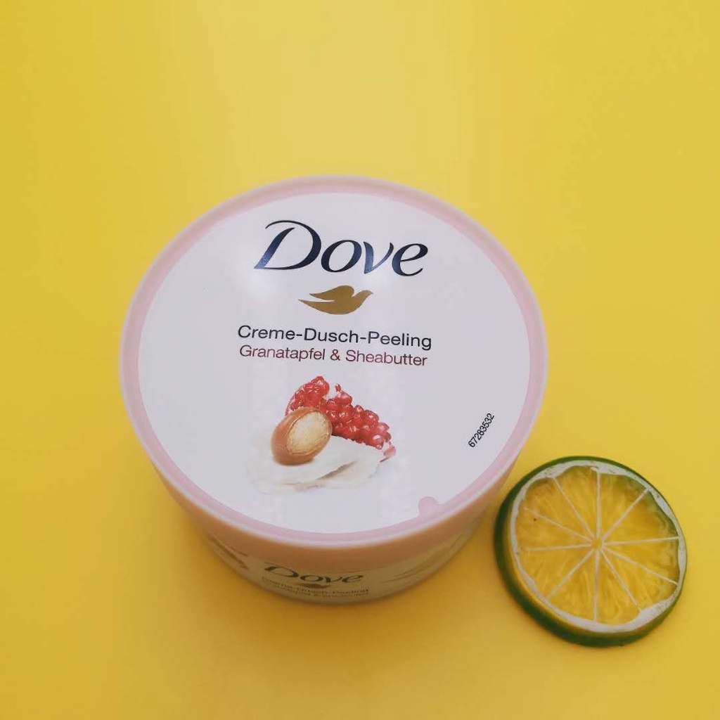 【COD】 Dove Ice Cream Red Pomegranate Body Scrub 225ml Peeling Chicken