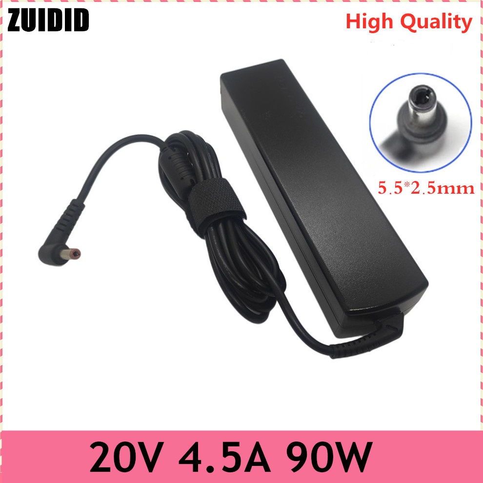 20V 4.5A 90W Notebook Power AC Adapter For Lenovo G470 G480 G565 G570 G575 G770 Z500 B450 Z580 G560 