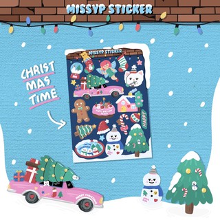 STICKER CHRISTMAS TIME