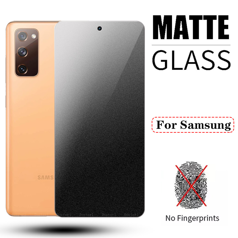 ฟิล์มกระจก ด้าน สำหรับ 2.5D สําหรับ Samsung ss Galaxy S23 S21 S20 FE Note 10 Lite 4G 5G