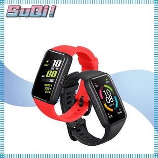 Soft Silicone Strap Replacement Watchband Bracelet For Huawei Band 6 Smart Watch