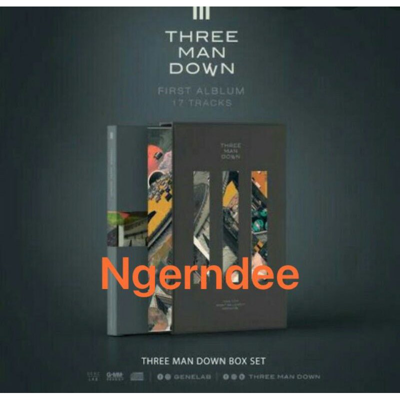 ซีดีของใหม่มือหนึ่ง Box Set CD​ THREE MAN DOWNTHIS CITY WON’T BE LONELY anymore Boxset​ Three man do