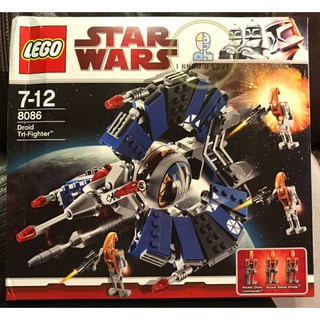 [ของแท้ แบ่งจ่ายสบายๆ 0%] Lego 8086 - Star Wars: LegoDroid Tri-Fighter (ปี 2010)