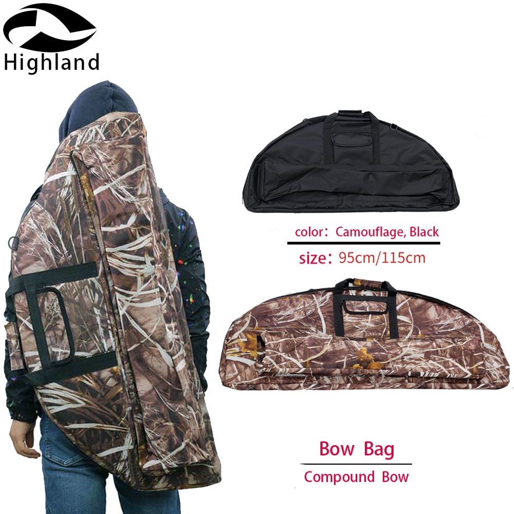 95 ซม. 115 ซม. Bow Pack Bow กระเป๋าสำหรับ Compound Bow และ Arrow Bow เคส Protector อุปกรณ์ยิงธนู