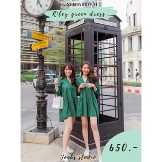 JOOBS RILEY GREEN DRESS