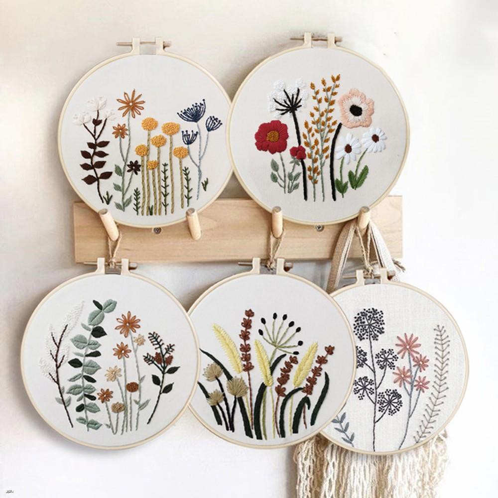 Embroidery Cross Stitch Kit Set for Beginners Handmade DIY Craft - 3k ...