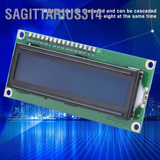 Sagittarius314 บอร์ดโมดูลอะแดปเตอร์หน้าจอ Lcd อินเตอร์เฟซ Iic Ic2 Lcd1602 5V 1 ชิ้น