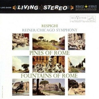 CD Respighi, Reiner - Pines of Rome/Fountains Of Rome (24 karat Gold)