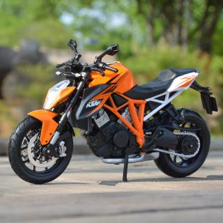 Maisto 1:12 KTM 1290 Super Duke R รถหล่อแบบคงที่โมเดลรถจักรยานยนต์ของเล่นงานอดิเรกของสะสม