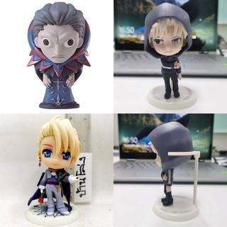 (แท้/มือ2ไม่มีกล่อง) Banpresto Fate Zero CHIBI KYUN CHARA Kariya Matou Figure ,Gilles de Rais ซากุระมาโต้ ผม สีเหลือง