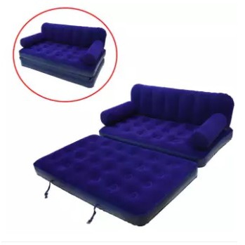 GALAXY โซฟาเป่าลม 2-Person Coil-Beam Flocked Air Bed + Sofa รุ่น 11502
