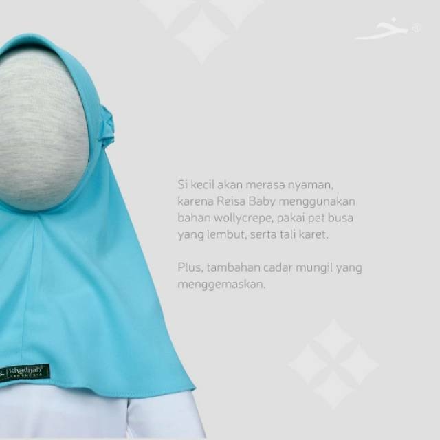 Reisa Baby Khimar • Kadijah Indonesia Baby Hijab dhiyasyari