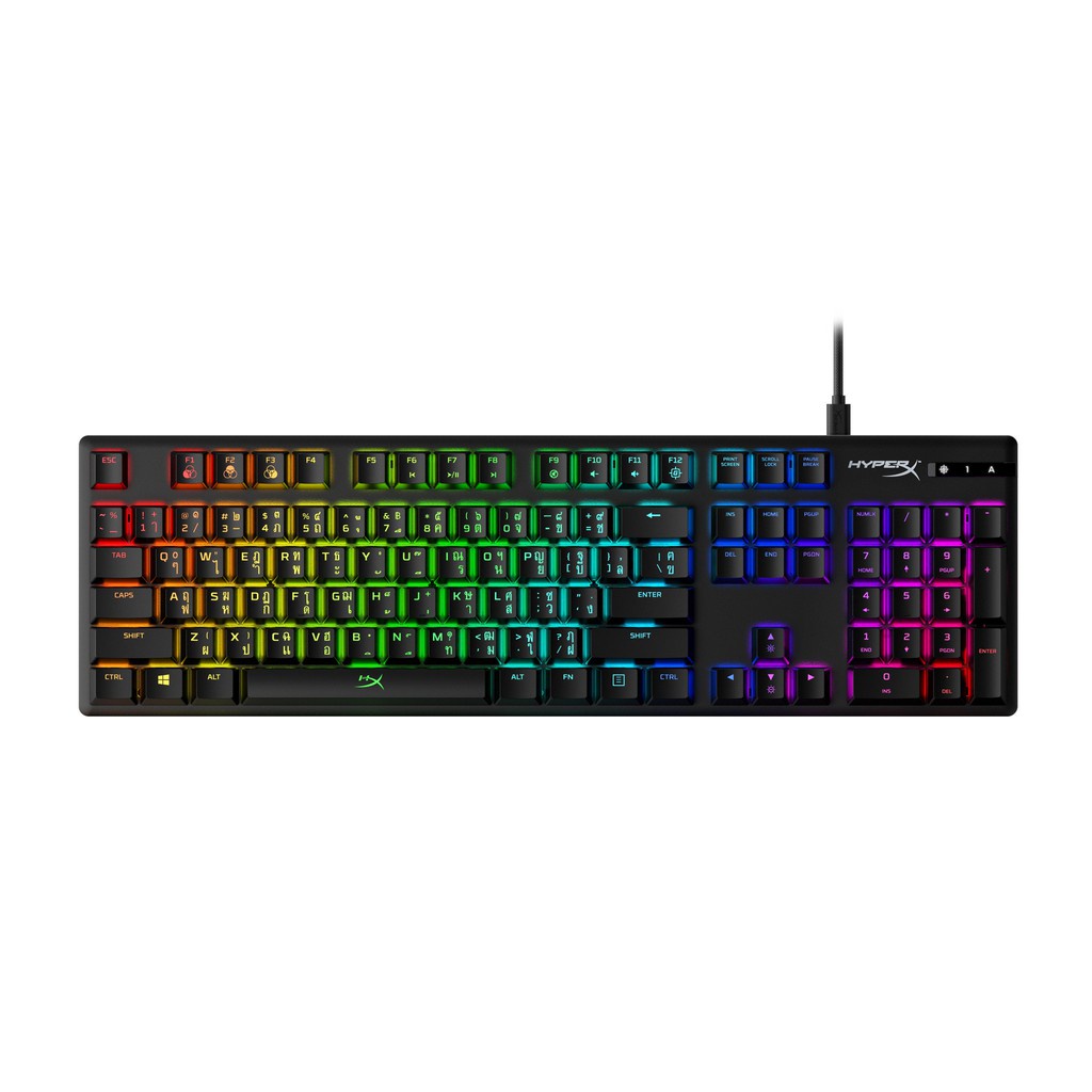 HYPERX KEYBOARD ALLOY ORIGINS RGB BLUE SW - TH (2Y) (GMK-000473 ...