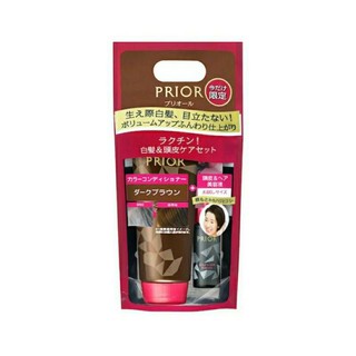 Shiseido PRIOR color conditioner สีน้ำตาล Brown limited set