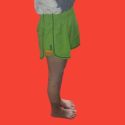 Easywears 170 🔥สินค้าใหม่🔥 กางเกงขาสั้น ใส่อยู่บ้าน ออกกำลังกาย ขาเว้า ตัดข้างสองสี - รูปที่ 4