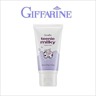 กิฟฟารีน ทินนี่ มิลค์กี้ เฟเชียล โฟม 60 กรัม โฟมล้างหน้า Giffarine Teenie Milky Facial Foam 60g.