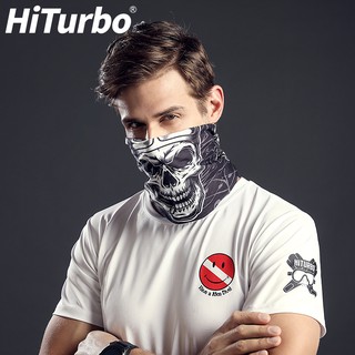 Hiturbo Diving Skull Unisex Multifunctional Sports Magic Turban Scarf Face 25*50cm