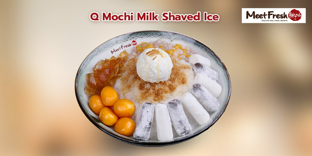[ดีลส่วนลด] Meet Fresh : Q Mochi Milk Shaved Ice