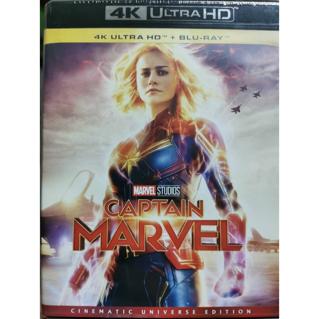 4K + Blu-ray : Captain Marvel (2019) กัปตัน มาเวล " Brie Larson , Samuel L. Jackson " Marvel Studios