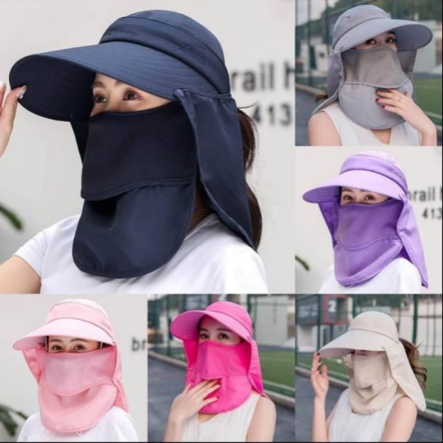 หมวกแก๊ปผ้าผู้ใหญ่ ปีกกว้าง ผ้าร่ม ผ้าสะท้อน UV กันแดดได้ 360 องศาใส่ได้ทั้งผู้หญิงและผู้ชาย