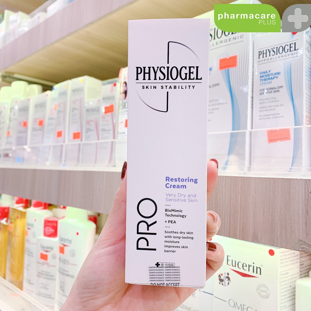 ของแท้💖Physiogel Pro Restoring Cream 100 ml. ฟิสิโอเจล โปร รีสตอริ่ง ครีม ฟื้นฟูผิวให้แข็งแรง ชุ่มชื้นยาวนาน72 ชม