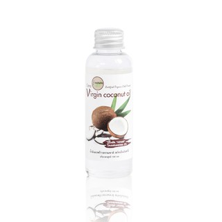 Extra Virgin Coconut Oil 100 % 100 ml. น้ำมันมะพร้าวสกัดเย็นออแกนิค 100% ขนาด 100 มล.