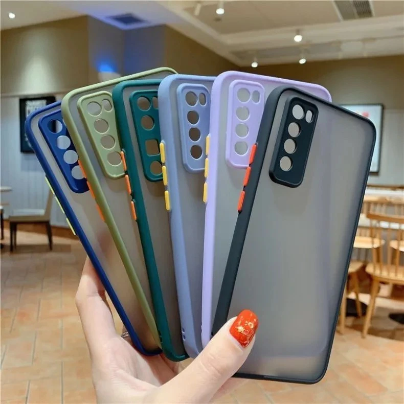 เคส หลังด้านขอบสี รุ่น Vivo Y35 V21 Y72 5G / Y31 2021 / Y12S / Y20/Y21 2021/Y33S/Y52 5g เคสโทรศัพท์มือถือ