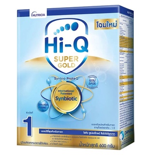 Dumex Hi-Q SuperGold ดูเม็กซ์ ไฮคิว ซูเปอร์โกลด์ ซินไบโอโพรเทก นมผงดัดแปลง สำหรับทารก ช่วงวัยที่ 1 ขนาด 600 กรัม 06672