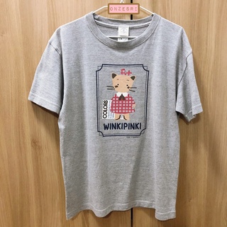 เสื้อยืด Winkipinki จาก Sanrio Japan (Limited Sanrio My No.1 Character Ranking) สีเทา ไซส์ M ใส่ครั้งเดียว อก 40