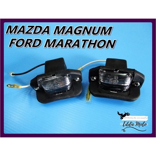 MAZDA MAGNUM // FORD MARATHON LICENCE PLATE LIGHT SET  // ชุดไฟส่องป้่ยทะเบียน รถกระบะ มาสด้าแม็กนั่ม ฟอร์ดมาราธอน