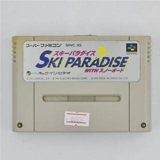 [00036] Ski Paradise (JP)(SFC)(USED) แผ่นเกมแท้ มือสอง !!