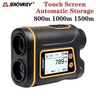 พร้อมส่ง SNDWAY SW-800B 1000B 1500B กล้องโทรทรรศน์ Rangefinder Monocularระยะทางวัดจอแสดงผล LCD ไม้บรรทัด