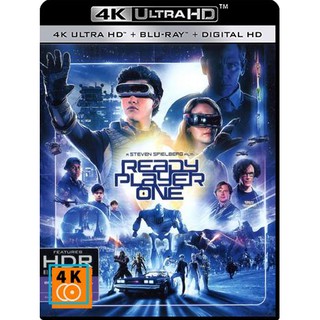 หนัง 4K UHD: Ready Player One (2018) สงครามเกมคนอัจฉริยะ แผ่น 4K จำนวน 1 แผ่น