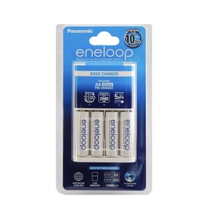 เครื่องชาร์จถ่าน Panasonic Eneloop ECO+ถ่านชาร์จeneloop AA 4ก้อน ของแท้