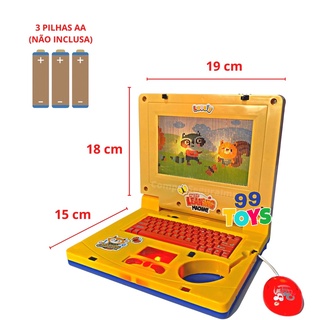 คอมพิวเตอร์ของเล่น คอมพิวเตอร์จำลองเสริมพัฒนาการ Laptop kids