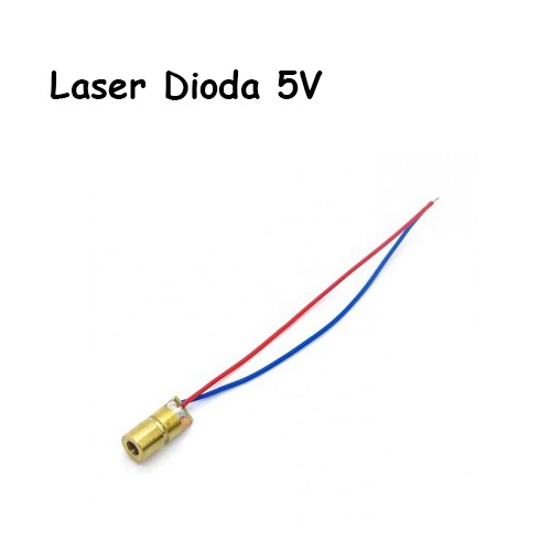 เลเซอร์ไดโอด 5V Diode Dot 6mm