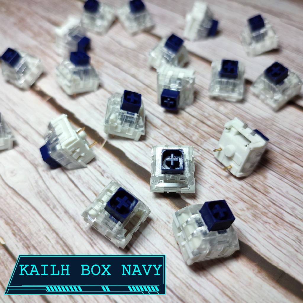 NovelKeys x Kailh Box Navy Switch Clicky Switch สวิตช์คีย์บอร์ด Mechanical Switch สำหรับ Mechanical 
