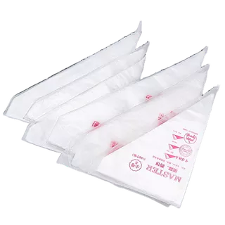 *พร้อมส่ง* ถุงบีบครีม เกรดอาหาร 1ซอง100ใบ มีให้เลือกซื้อ 3 ขนาด(S M L) เนื้อหนา กันลื่น กันแตก บีบวิปครีม